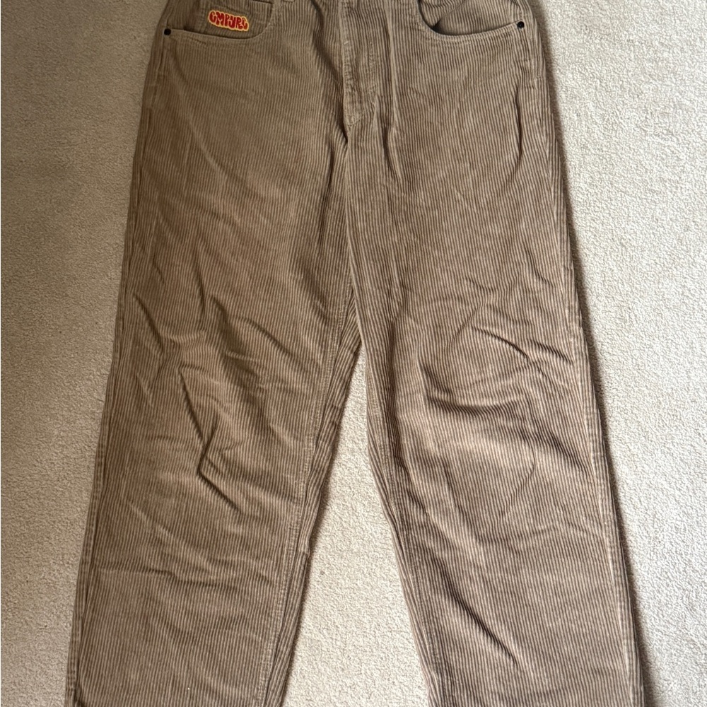 Empyre Men's Tan Corduroy Pants